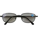 Benson Leesbril met clip - titanium frame - sterkte 3.50 - zwart