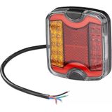 ProPlus - Achterlicht LED - 4 Functies - Waterdicht - 105 x 95 mm - Links