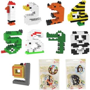 Toi-Toys Dieren Bouwstenen - Mix Assortiment