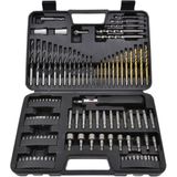 GEKO Boor- en Schroefbitset - 110-delig - Inclusief Opbergkoffer