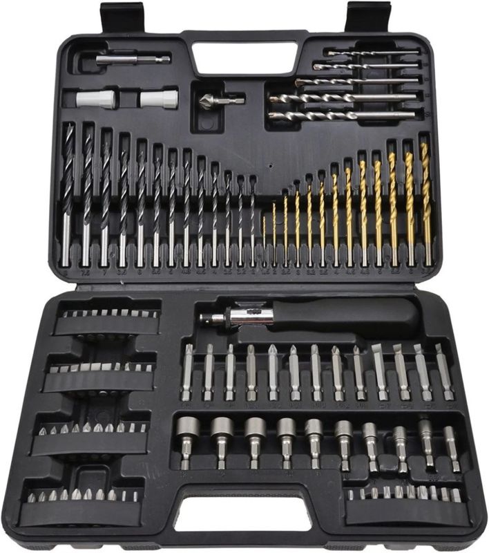 GEKO Boor- en Schroefbitset - 110-delig - Inclusief Opbergkoffer