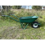 Benson Kruiwagen - 60 Liter - Metaal - Groen