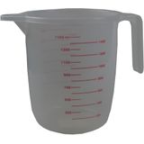 Benson Maatbeker - Kunststof - 1500 ml - Handvat - Maataanduidingen