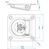 Pro Plus Sjoroog Enkel - 102 x 97 mm - SPP UP-01 - blister