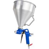 GEKO - Air Hopper Spuitpistool - Aluminium Tank - 4500 ml - 3 Nozzles