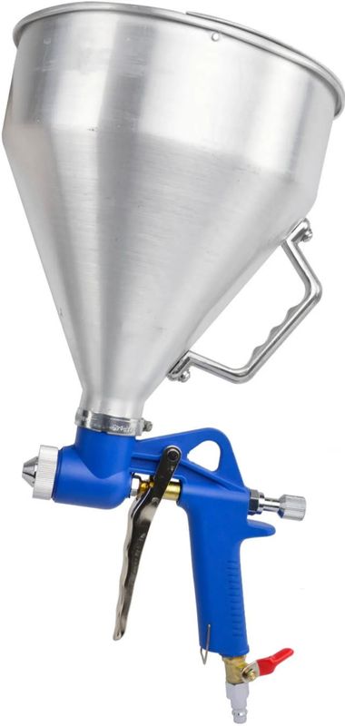 GEKO - Air Hopper Spuitpistool - Aluminium Tank - 4500 ml - 3 Nozzles