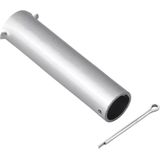 ProPlus - As voor Neuswiel - Staal - Ø20mm x 85mm