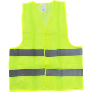 GEKO Reflecterend veiligheidsvest - XL - Geel - Polyester