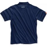Scruffs - Werkpoloshirt - Marineblauw - Katoen en Polyester - Duurzaam en Ademend