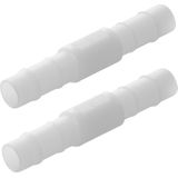 Pro Plus Slangtule - Recht - Ø 8 mm - 2 stuks