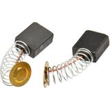 GEKO Koolborstels voor Haakse Slijper - 8 x 14 x 17 mm - Geschikt voor 230 mm modellen - 20 Stuks