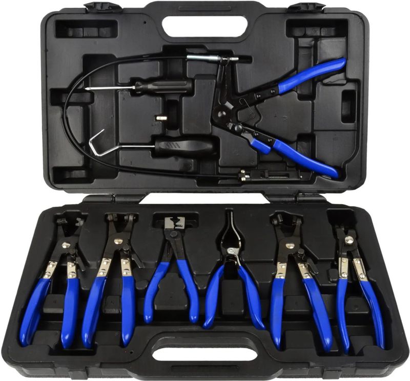 9 Delige Slangklemtangen Set