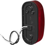 ProPlus Breedtelicht - LED - Rood/Wit - Rechts - 98 x 42 mm - 12V