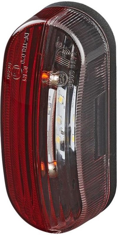 ProPlus Breedtelicht - LED - Rood/Wit - Rechts - 98 x 42 mm - 12V
