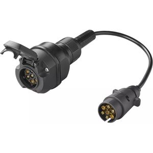 ProPlus Verloopkabel 7-polig naar 13-polig Multicon West – 30 cm Flexibele Adapter