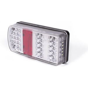 Benson Achterlicht Aanhangwagen - Caravan - 5 Functies - 225 x 105 mm - 43-LED - Links