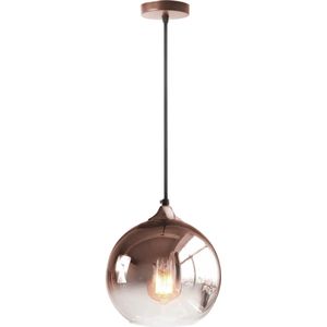 TooLight APP313-1CP Hanglamp - E27 - Ø 20 cm - Rosé Goud