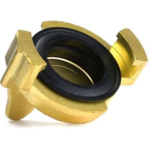 GEKO Messing koppeling - 360° draaibaar - 40 mm klauwafstand - olie- en waterbestendig