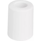 Deltafix Witte deurbuffer - Beschermend rubber - Ø 40 mm x H 50 mm