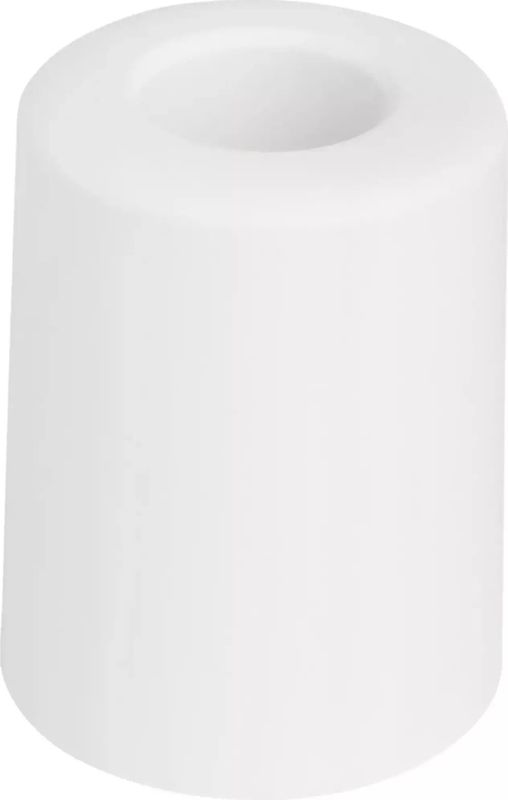 Deltafix Witte deurbuffer - Beschermend rubber - Ø 40 mm x H 50 mm