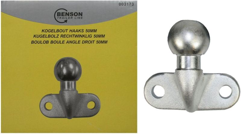 Benson Trekhaak - Kogelbout 50 mm Schuin Balhoofd - 5000Lbs