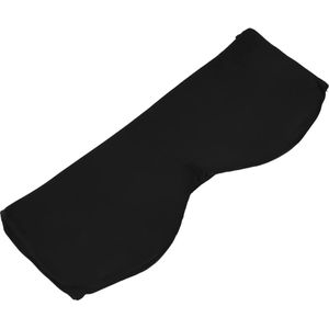 Slaapmasker - Zwart - Pluche - Warmte- en Koudetherapie
