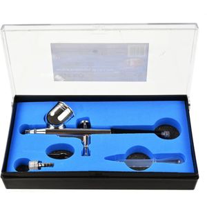 GEKO - Airbrush Set BD-130 - Dual-Action - 0,3 mm Nozzle - Metaal - 7 ml Cup