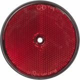 Pro Plus Reflector met Schroefbevestiging - Ø 80 mm - Rood - 2 stuks