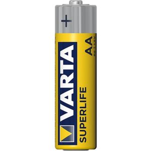 Varta Batterijen Superlife - Koolzink - R06/AA - 1.5 Volt - 4 Stuks