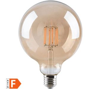 Benson LED Lamp Retro Filament Bol - Warm Wit - G125 - 4W - E27 - Dimbaar