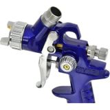 GEKO - HVLP Verfspuit - 0,8 mm Nozzle - 125 ml Reservoir - Aluminium Behuizing