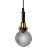 Toolight APP11260-5CP Hanglamp Zwart Goud - 5 Lichtpunten, E14 Fitting