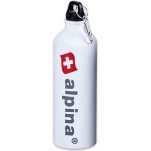 Alpina Drinkfles 750 Ml Aluminium - Wit