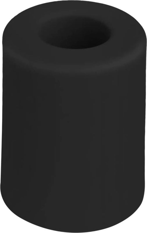 Deltafix Deurbuffer zwart - schroefbaar - TPE rubber - 40 mm diameter - 50 mm hoogte