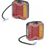 ProPlus - LED Achterlicht - Rechts - 4 Functies - Waterdicht - 105 x 95 mm