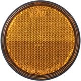 Pro Plus Reflector met Ø 5 mm Bout en Moer - Ø 60 mm - Oranje - 2 stuks