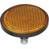 Pro Plus Reflector met Ø 5 mm Bout en Moer - Ø 60 mm - Oranje - 2 stuks