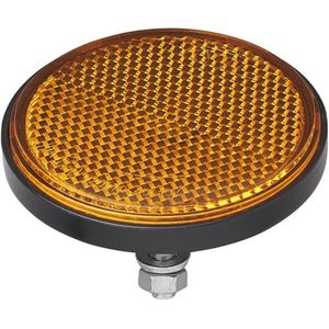 Pro Plus Reflector met Ø 5 mm Bout en Moer - Ø 60 mm - Oranje - 2 stuks