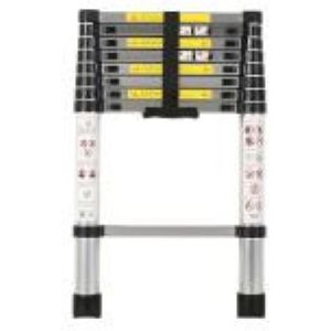 GEKO - 2.6m - Aluminium Telescopische Ladder - Lichtgewicht - Corrosiebestendig