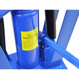 GEKO Hydraulische pijpenbuiger - 12 ton - robuust staal - vloerstaand model