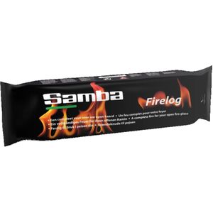 Samba Firelog - Haardblok - Paraffine - 1,1 kg.