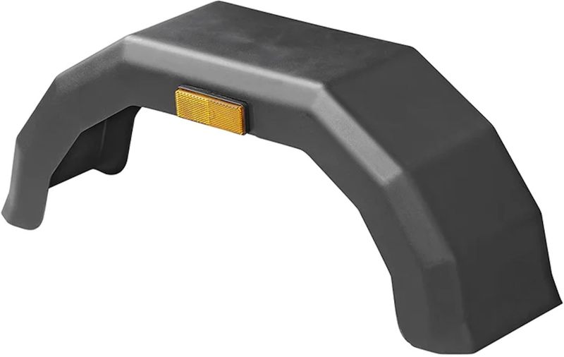 ProPlus - Spatscherm - Zwart - 62 x 17.2 x 23.8 cm - Trailerspatbord - Kunststof