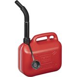 Pro Plus Jerrycan 5 Liter - Kunststof - Rood - UN-Gekeurd