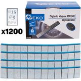 Plaklood - Gegalvaniseerd - 12x5 gram - 100 Strips - 1200 Stuks - Totaalgewicht 6 kg