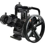 GEKO Driecilinder compressor pomp - gietijzer - 5,5 HP - tot 700 L/min - max 10 bar