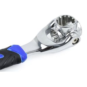 GEKO Multifunctionele moersleutel - 48 functies - CrV staal - 8-19 mm