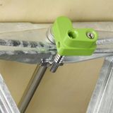 Proplus - Uitdraaisteunslot - Veiligheid - Universeel - Inclusief 2 Sleutels