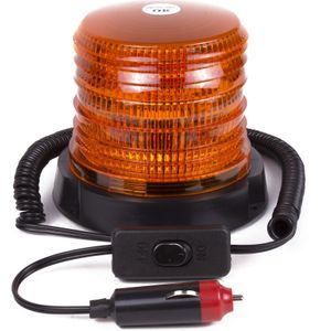 Benson LED Zwaailicht - Zwaailamp - Magneetbevestiging - Oranje - 6 Watt - 12 Volt