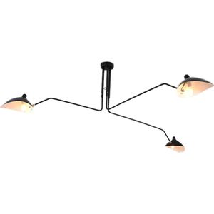 TooLight Hanglamp APP569-3C - E27 - 3 Lichtpunten - Zwart