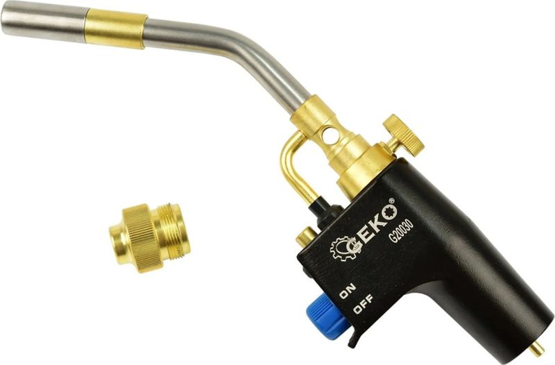 GEKO - Gasbrander - 2800 °C - Inclusief Adapter - Professioneel